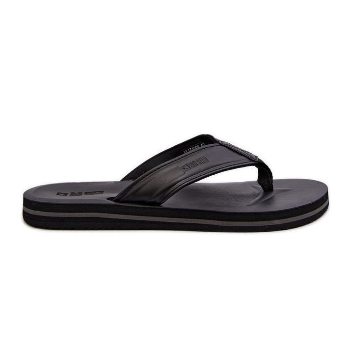 Herren-Flip-Flops Big Star LL174605 Schwarz