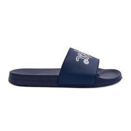 Lee Cooper Herren-Slipper LCW-24-42-2481M Marineblau