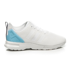 Adidas Zx Flux Adv glatt weiß blau