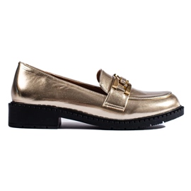 Silberne Damenschuhe