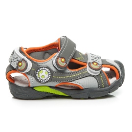 Apawwa Fußballsandalen grau