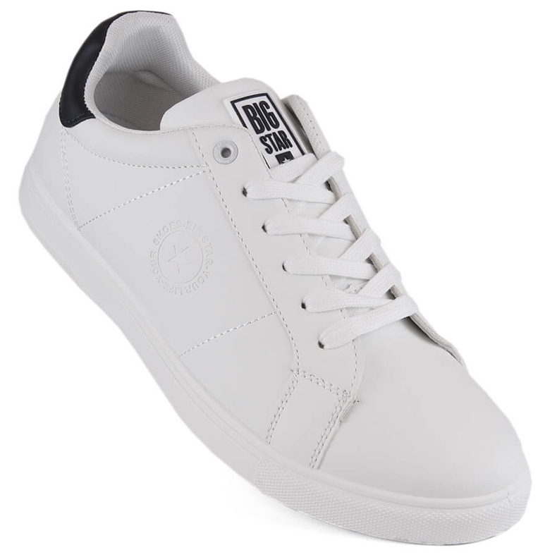 Weiße Herren-Sportschuhe Big Star NN174282