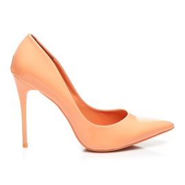 Yes Mile Weibliche Bianca High Heels orange