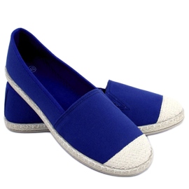Casto Navy Damen-Espadrilles blau