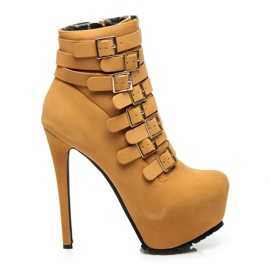 Sergio Todzi Stiefel auf hohem Absatz braun