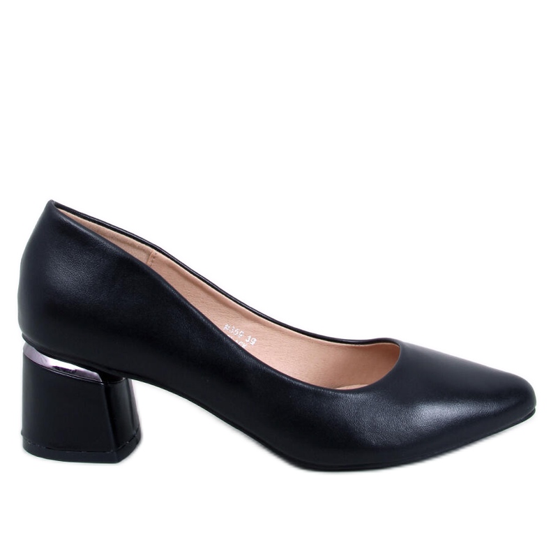 Schwarze High-Heel-Pumps von Shers