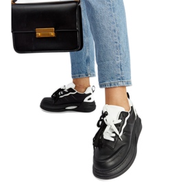 Schwarz-weiße Galdino-Sneaker