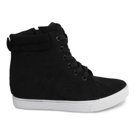 Keilsneaker TL089 Schwarz