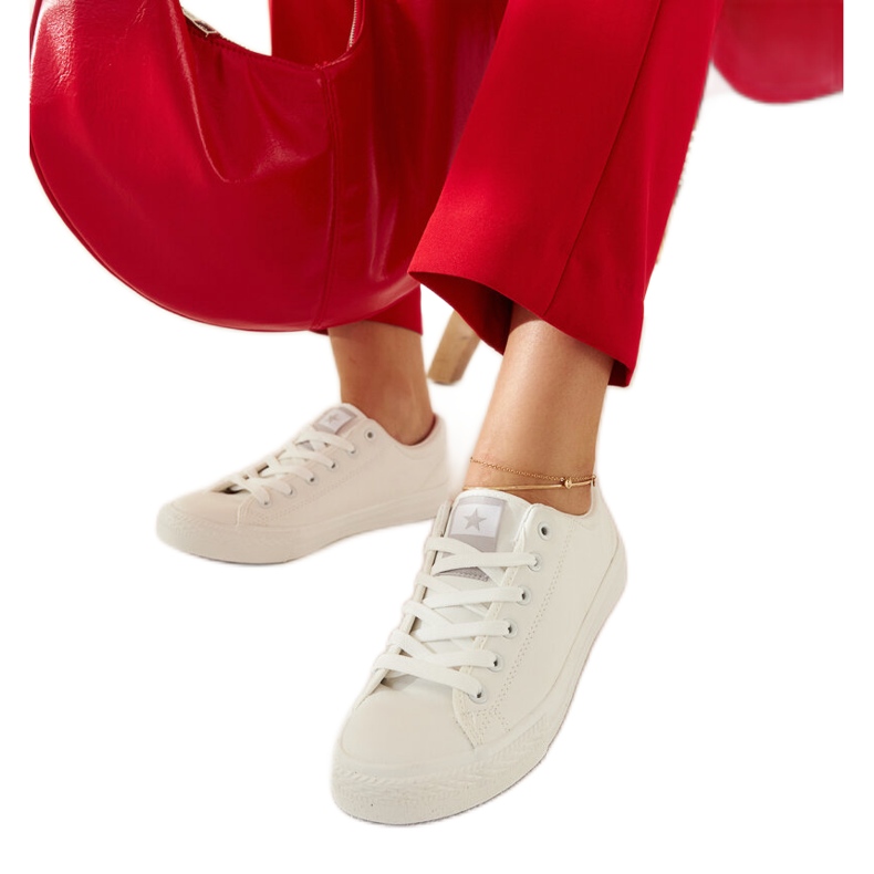 Weiße Sport-Sneaker von Kimberlee