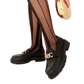 Schwarze Slipper bei Elenor