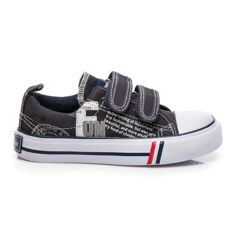 American Club Klett Turnschuhe Spaß navy blau
