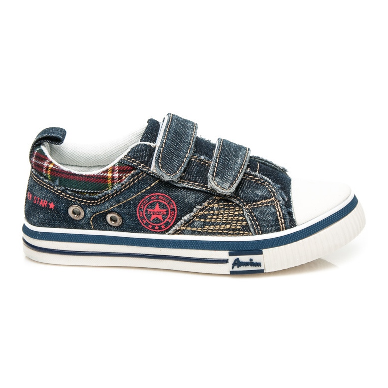 American Club Denim-Sneaker für einen Jungen blau