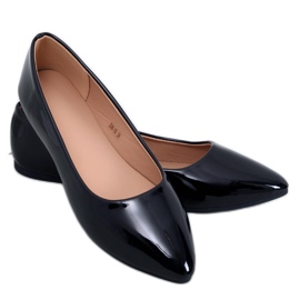 Schwarze Lack-Ballerinas von Xants