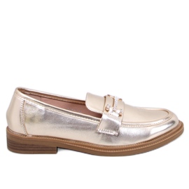 Ferdis Gold Damenmokassins golden