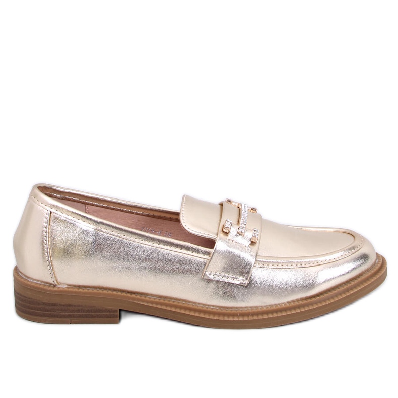 Ferdis Gold Damenmokassins golden