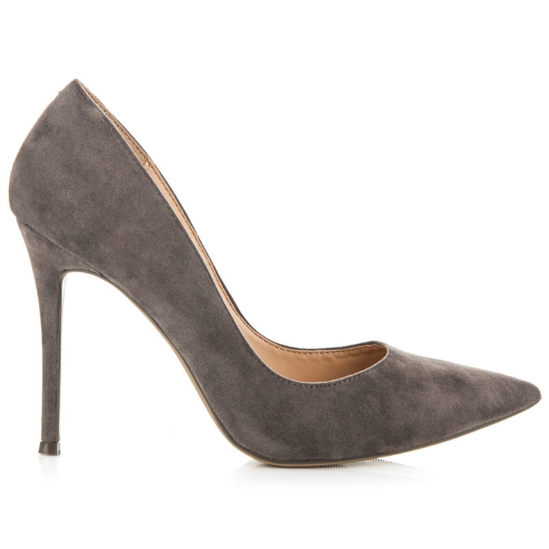 Vices Wildleder-Absätze grau