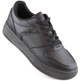 Schwarze Schnür-Sportschuhe Potocki 16312