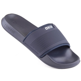 Marineblaue Sport-Flip-Flops für Herren Big Star NN174696
