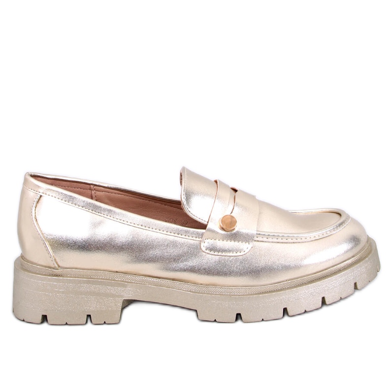 Plateau-Loafer von Sidney Gold golden