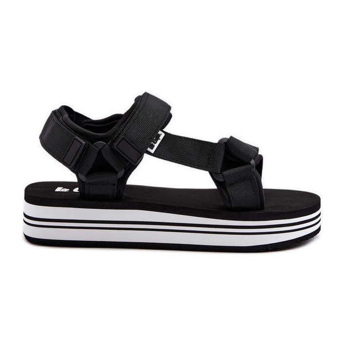 Damen-Plateausandalen Lee Cooper LCW-24-05-2753 Schwarz