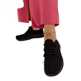 Schwarze Weekley-Sneaker aus Stoff