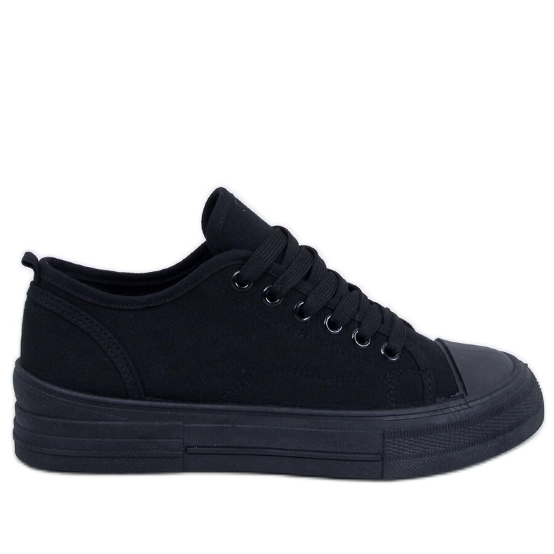 Slims Schwarze Damen-Sneaker