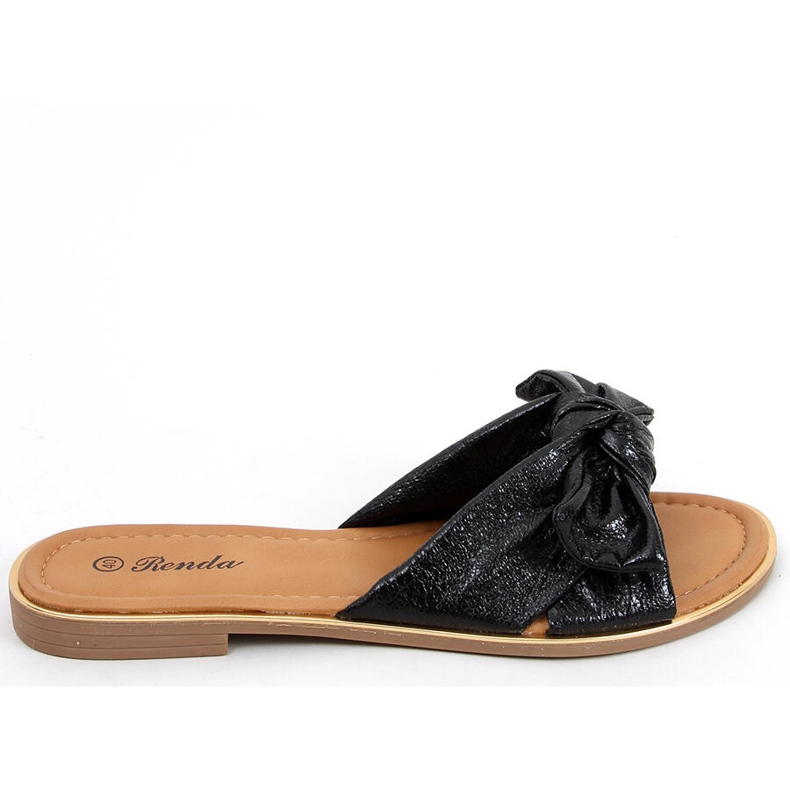 Damen Lirio Schwarze Hausschuhe