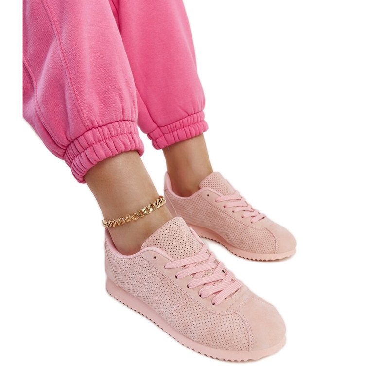 Rosa helle Rashad-Sneaker