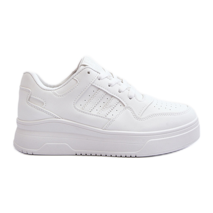 Damen Sport-Sneakers Schuhe Weiß Frutesa