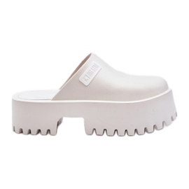 Damen-Flip-Flops mit massiver Sohle Big Star NN274015 Weiß