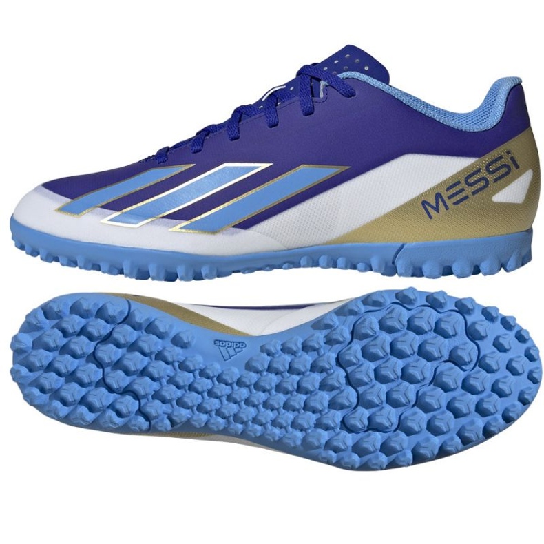 Adidas X Crazyfast Club Messi Tf ID0726 Schuhe blau