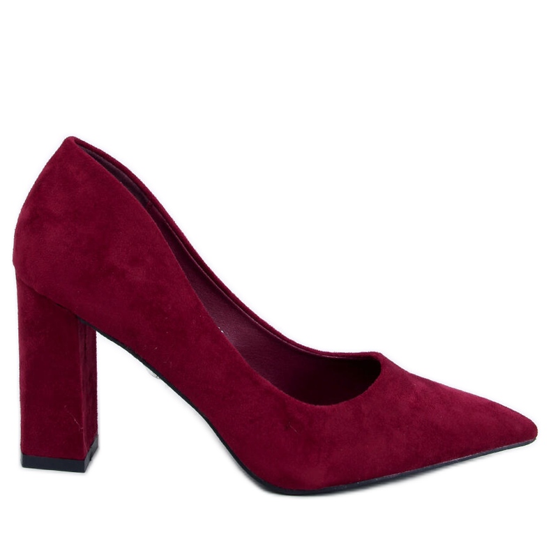 Verizon Wine Stiletto-Pumps rot