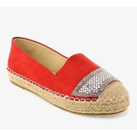 Durchbrochene Damenschuhe aus Naturleder, Damen-Ledermokassins grau