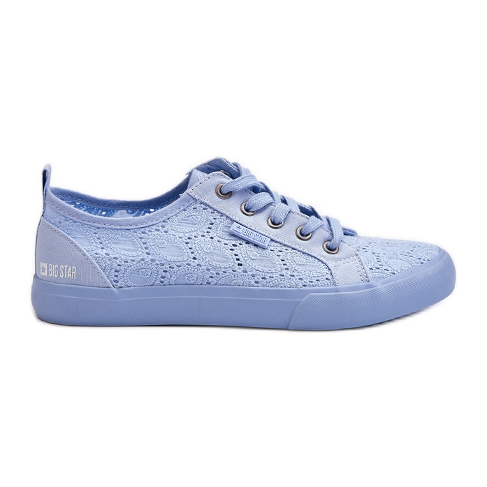 Durchbrochene Sneakers Big Star JJ274060 Blau