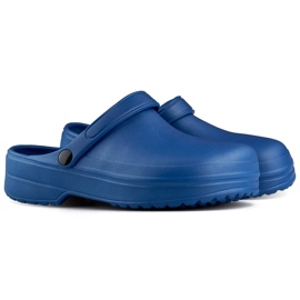 Marineblaue Kroksy-Flip-Flops
