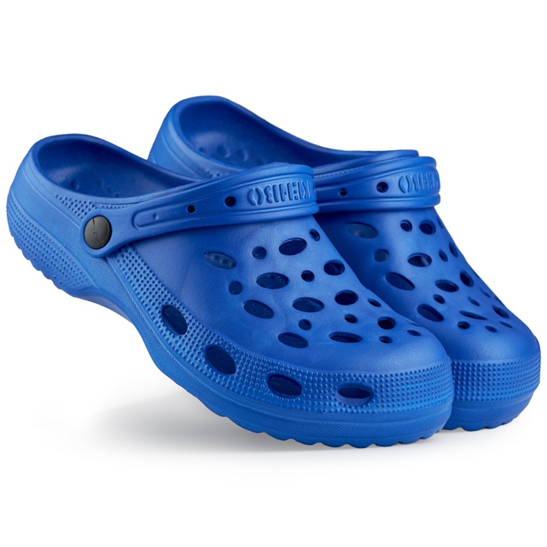 Marineblaue Kroksy-Flip-Flops