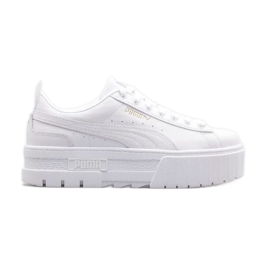 Puma Mayze Lth Jr 384527-01 Schuhe weiß