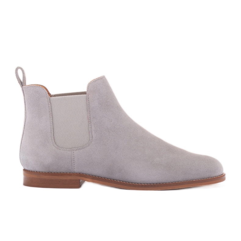 Marco Shoes Iggy Graue Chelsea-Stiefel beige