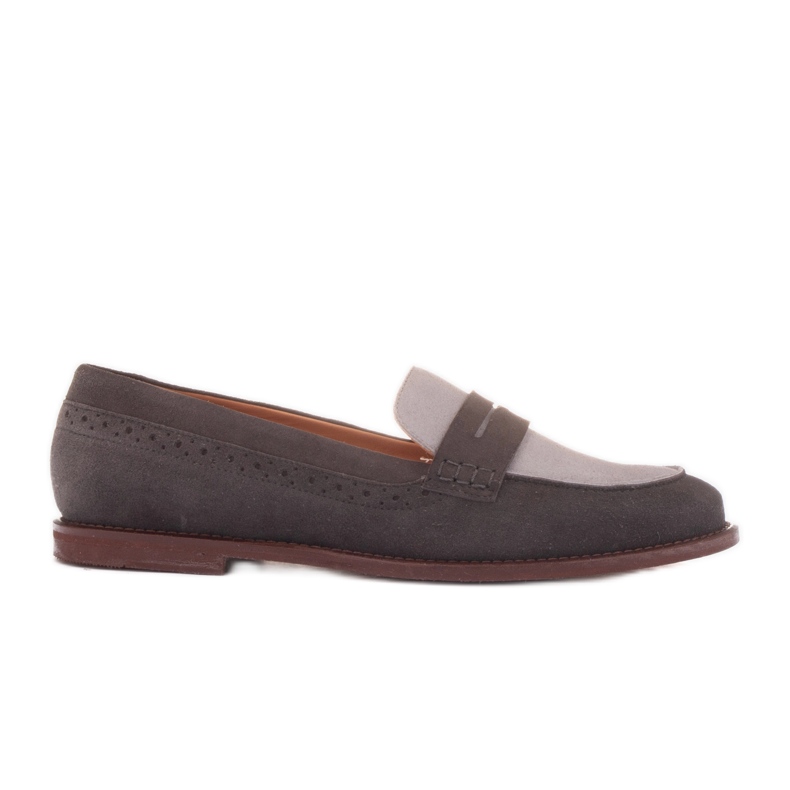 Marco Shoes Prato-Slipper grau