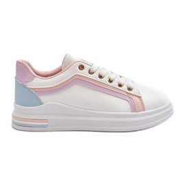 Damen-Sneaker mit glitzerndem rosa Elnami