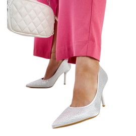 Liena silberne High Heels