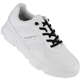 Bequeme Herren-Sportschuhe in Weiß von Bugatti