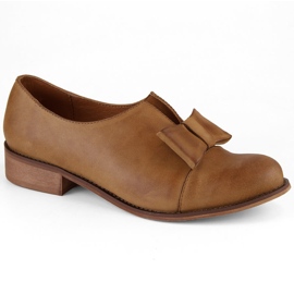 Braune Damen-Slipper aus Leder von Dolce Pietro