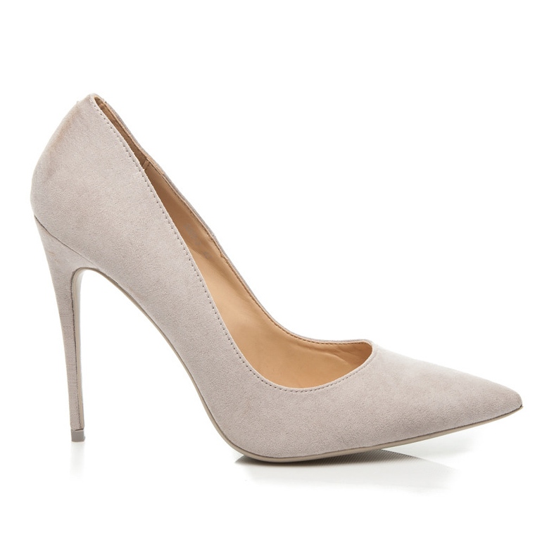 Vices Pumps auf einer Nadel grau