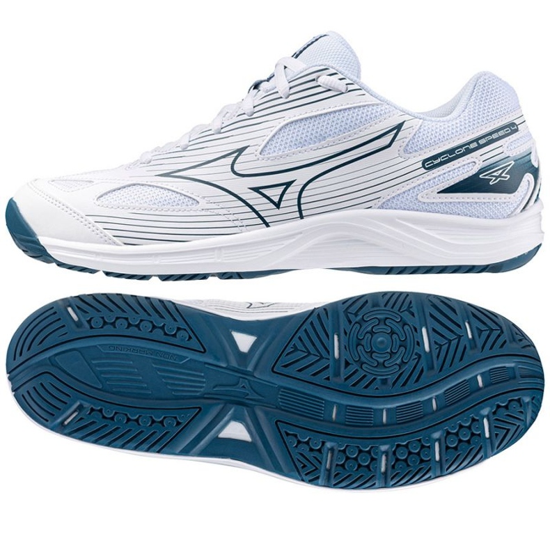 Mizuno Cyclone Speed ​​​​4 M V1GA238021 Volleyballschuhe weiß