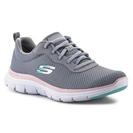 Skechers Flex Appeal 4.0 W Schuhe 149303-GYLP grau