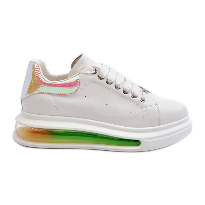 Damen-Ledersneaker GOE NN2N4029 Weiß