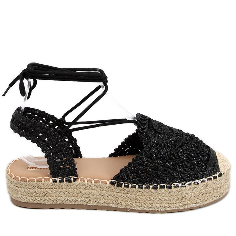 Kalista Black Damen-Espadrilles schwarz