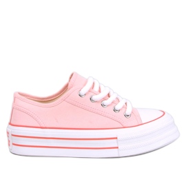 Sneakers mit doppelter Sohle in Pink von Moorel rosa