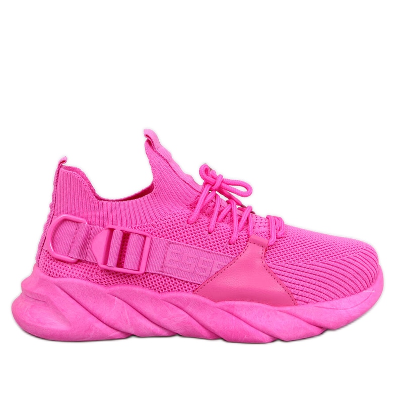 Wades Socken-Sneaker in Fuchsia rosa